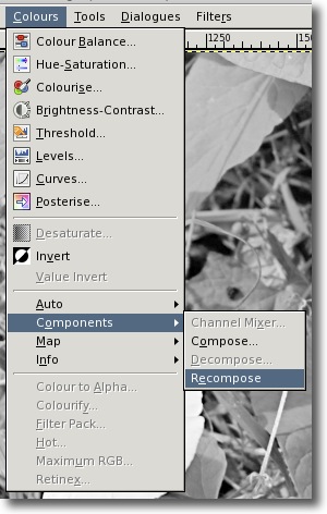 Recompose the layers