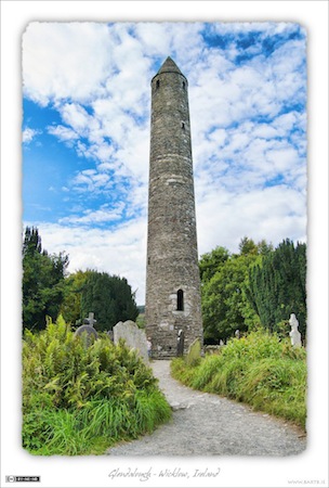 The Round Tower - Glendalough, Wicklow, Ireland