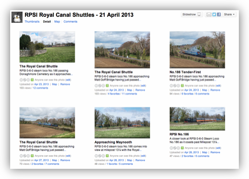 RPSI Royal Canal Shuttle Flickr Set