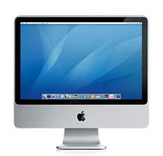 20â€³ Aluminium iMac