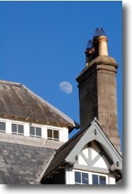 The Moon over St. Patrick's House, Maynooth