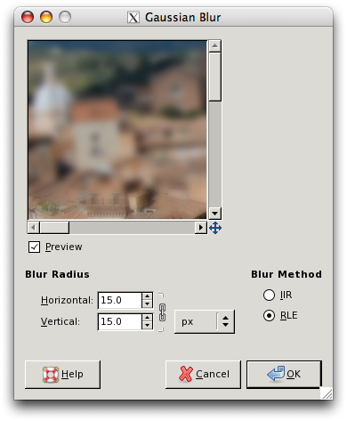 Tilt-Shift Photography Demo - Gaussian Blur