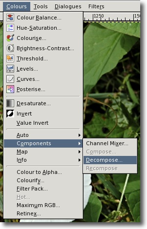 Decompose Colours