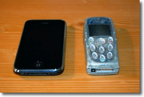 My old Phone and my iPhone