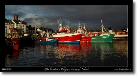 After the Rain in Killybegs Harbour