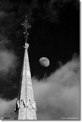 Lunar Cross (Black & White)