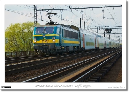 NMBS/SNCB Class 27 Electric Locomotive - Duffel, Belgium