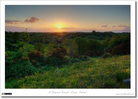 A Cavan Sunset - Tonemapped