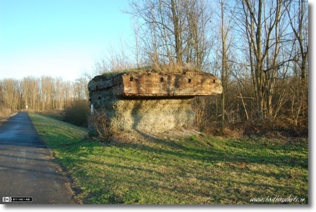 The Remains of the Bridge Across the Nete for Line 25A