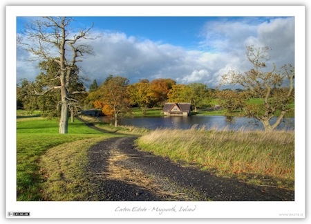 The Boathouse in Autumn