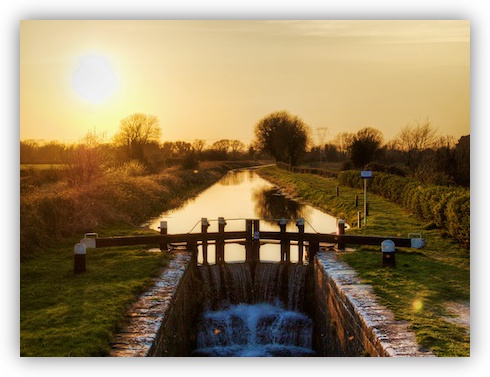 Sunset at the 14th Lock