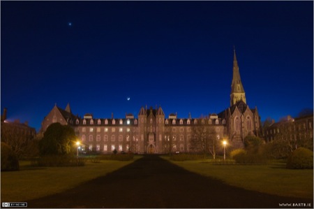 Moon & Venus over SPCM