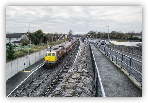 Santa Special in Maynooth Station.