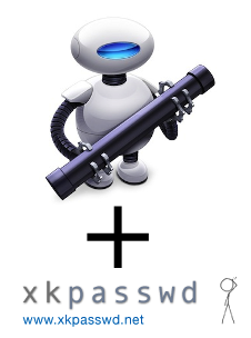 Automator + XKpasswd