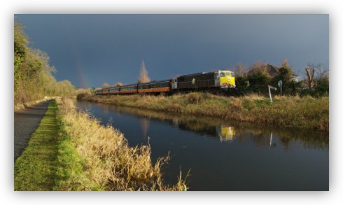 RPSI Santa Special Just East of Maynooth