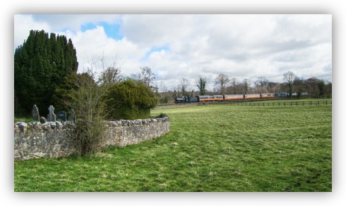 RPSI Royal Canal Shuttle at Donaghmore Cemetery