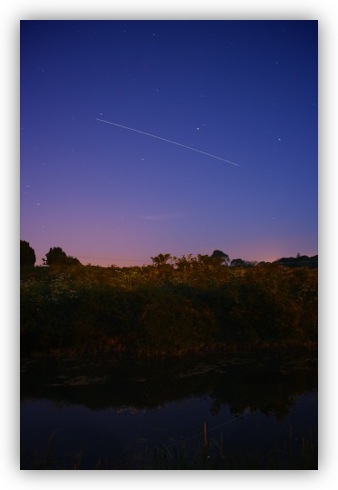 ISS Flying over the Royal Canal