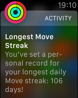 Longest Move Streak